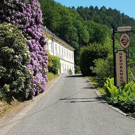 Hotel Garni Dekorahaus Bad Schandau Eksteriør bilde