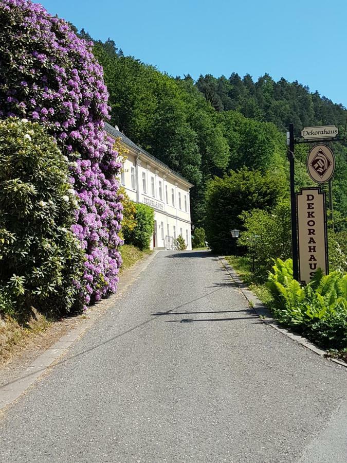 Hotel Garni Dekorahaus Bad Schandau Eksteriør bilde